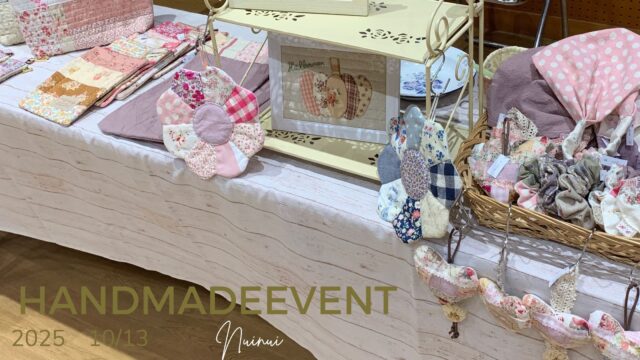 ハンドメイドイベントディスプレイ